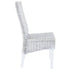 Swen Studio -  Dining Chairs 6 pcs Light Brown Kubu Rattan and Mango Wood(3x246654)